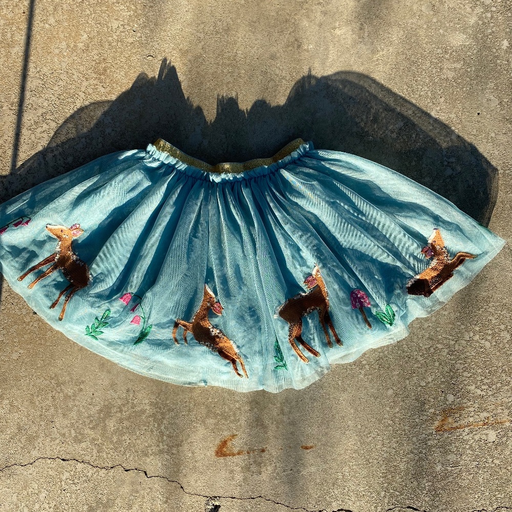 Mini Boden Tulle Appliqué skirt size 11-12yr 152cm